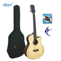 Aiersi Brand Stringed Musical Instruments Reasonably Priced Beginner Guitar Acoustic Electric Guitar OEM