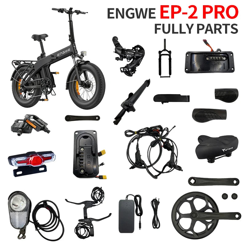 For Engwe Y400 Parts X20 1000W Motor Ebike Le20 Display 2Pro Battery Controller Bicycle Fat Tire 720W M20 Pedal Electric L20