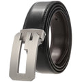 LQbelt New G Belts Mens Smooth Plate Buckle Belt With Holes Leather Belts for Men Wholesale Custom OEM Factory