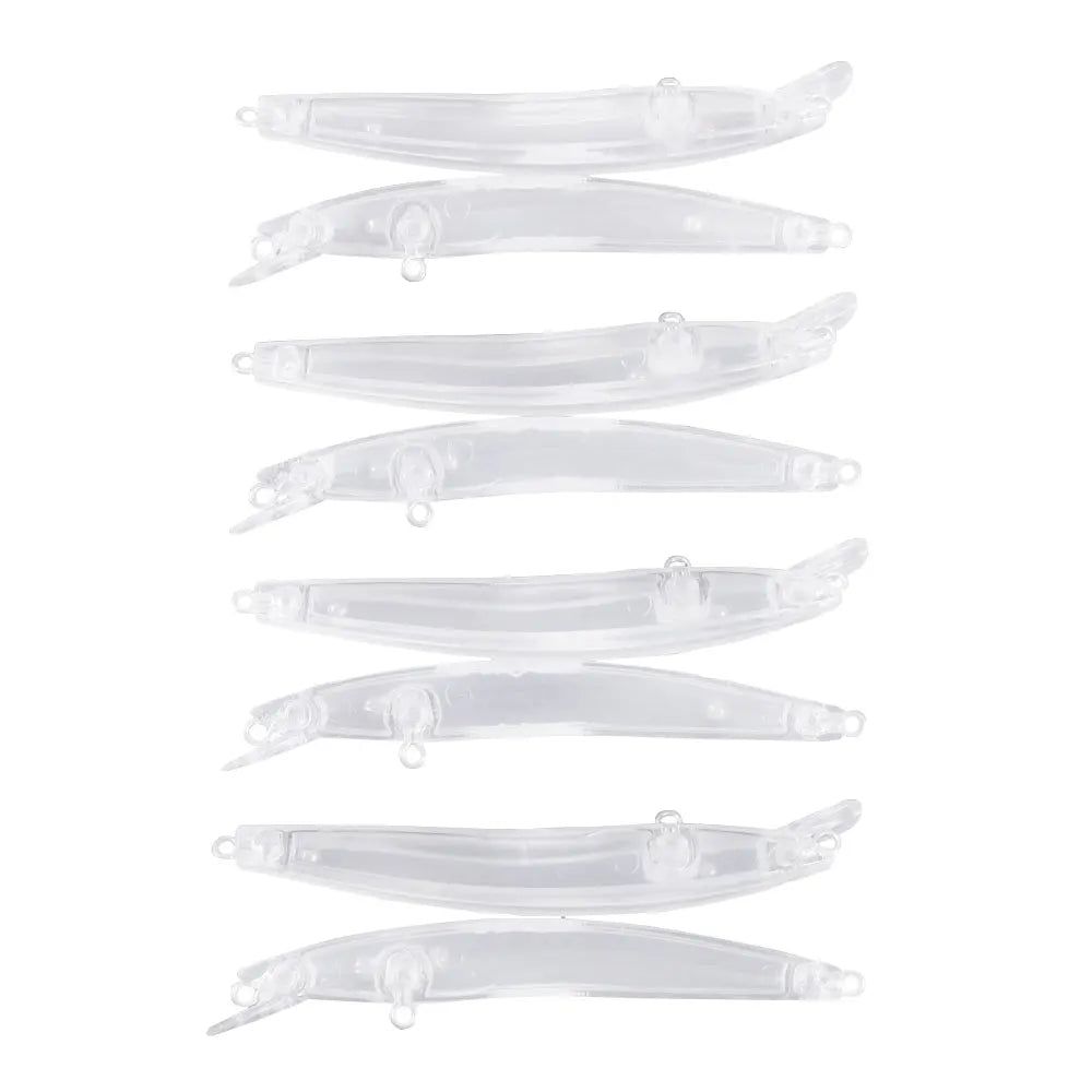 8cm Blank Minnow Lure Artificial Bait 3.5g Unpainted Minnow Bait Fishing Lures Fishing Tackle