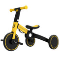 2021 New Foldable 5-in-1 Kids Tricycle Bike Scooter Training Multi-Function Balance Toddler Toy Plastic Three-Wheel