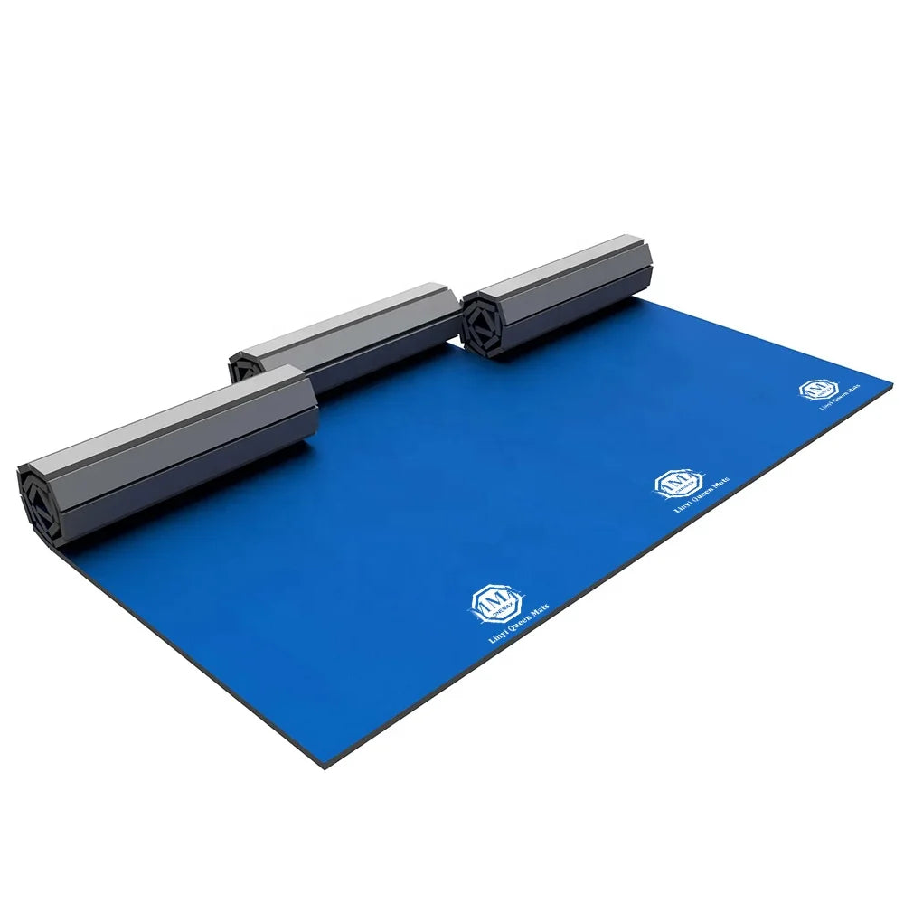 LINYIQUEEN Superior Shock Absorption Tatami Mat Sports Yoga Roll Out Judo Bjj White Karate Martial Arts Tatami Judo Mats