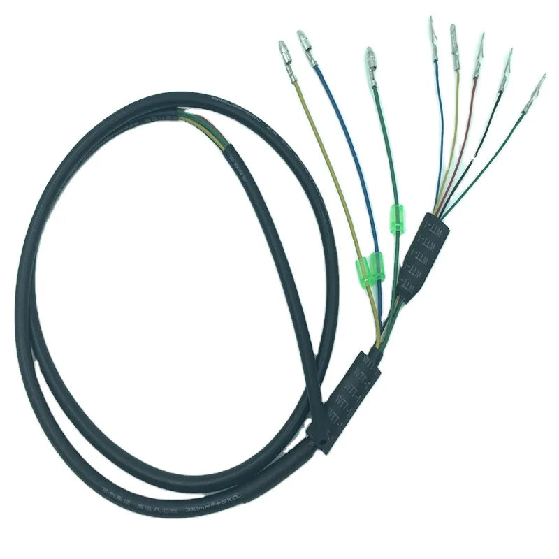 High-Temperature Resistance E-Bike Scooter Parts Motomperature Wire Cable for 350W/500W/1000W Brushless DC Electric Bicycle