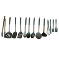 12 Outdoor Camping and Home Kitchen Tools Durable and Easy to Clean Silicone Kitchen Utensil Set