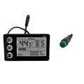 Diy Ebike JN Display 24v/36v/48v Electric Bicycle Conversion Parts JN LCD-S866 Display With Waterproof Plug