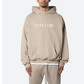 Custom Luxury Men'S Heavy Weight Cotton Oversized Hoodie Drop Shoulder Pant Suit Blank Casual Streetwear Tracksuits for Men