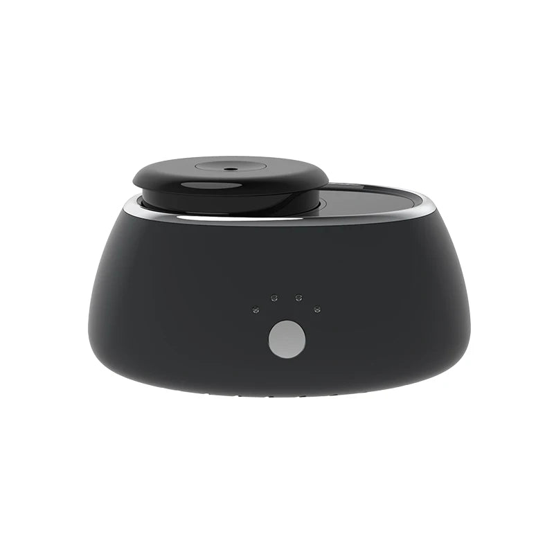 Crearoma New Design Portable Air Fresh Diffuser 30ml Waterless Heatless Solar Charging for Home and Car to Use