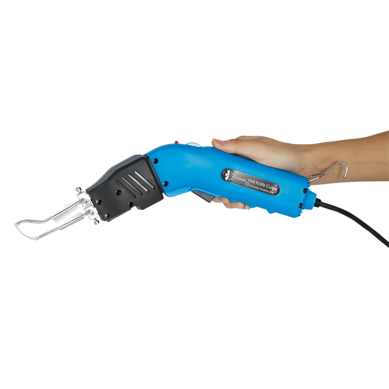 KS EAGLE Air-cooled Leather Fabrics Webbing Foam Electric Continual DIY Small RS80 Hot Heat Cutting Rope Cutter Knife