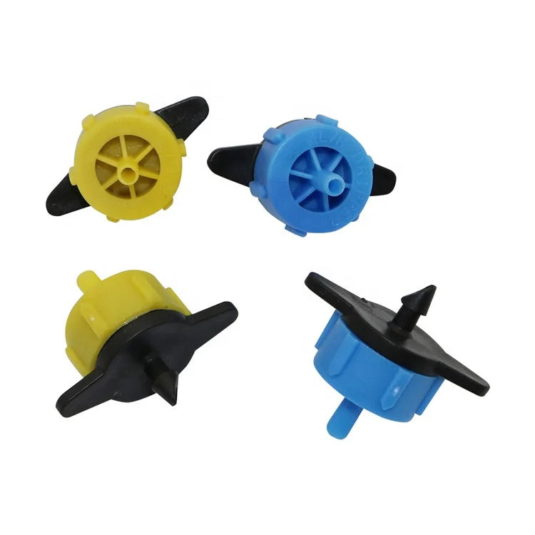 2L/H 8L/H Pressure Compensating Dripper Plastic Irrigation Dripper Watering Pipe Fitting Garden Orchard Micro Irrigation Emitter MegaBDM
