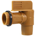 Faucet Valve 2 Inch Drum Drain Cock 2" BSP Polyethylene Barrel Tap Dispensing Chemical Liquids