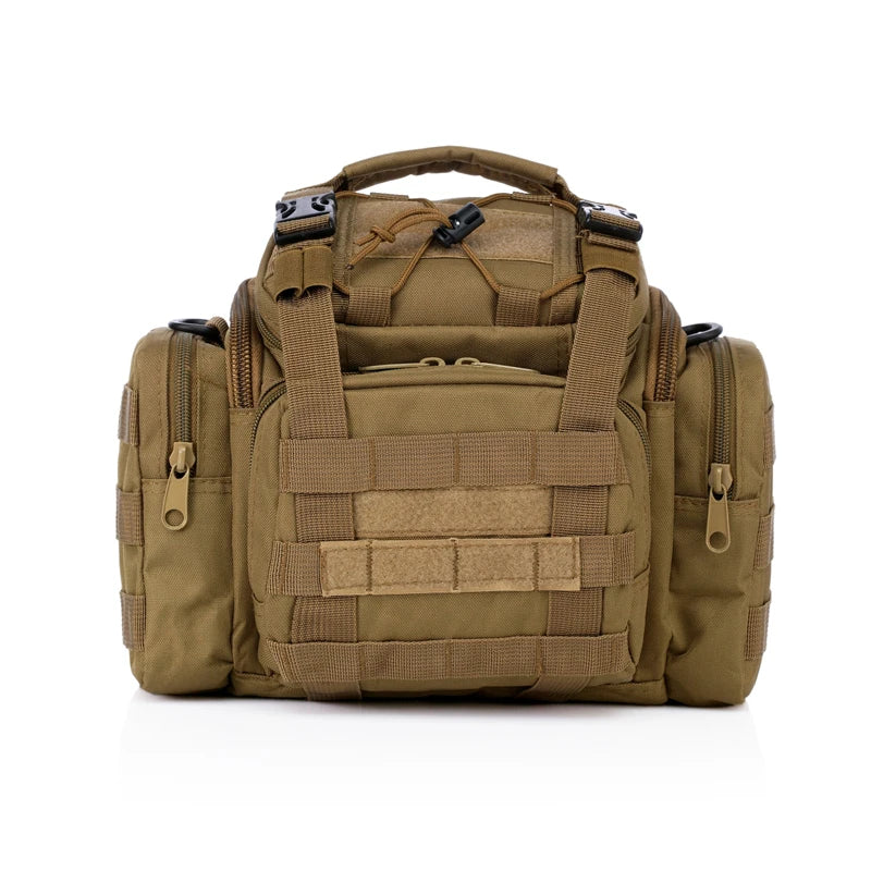 Tactical Assault Gear Sling Pack Range Bag Hiking Fanny Pack Waist Bag Shoulder Backpack EDC Camera Bag Surplus Zipper