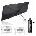 Promotion Car Umbrella Sunshade Custom UV Silver Coating Portable Umbrella Windscreen for Front Window Sun Protection Umbrellas