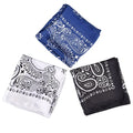 Custom Square Neck Scarf Head Hair Wraps Satin Bandanas for Men and Women for Outdoor Scenes Silky Feeling Wholesale