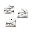 Charms Roman Colosseum Rome Italy 16x13mm Tibetan Silver Color Pendants Antique Jewelry Making DIY Handmade Craft