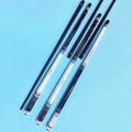 Premium Quality  Billiard Cue 1/2-PC Carbon Shaft Wood Sticker Butt  Pool Stick  58" Length Uni Loc Joint  With Cue Joint Cover
