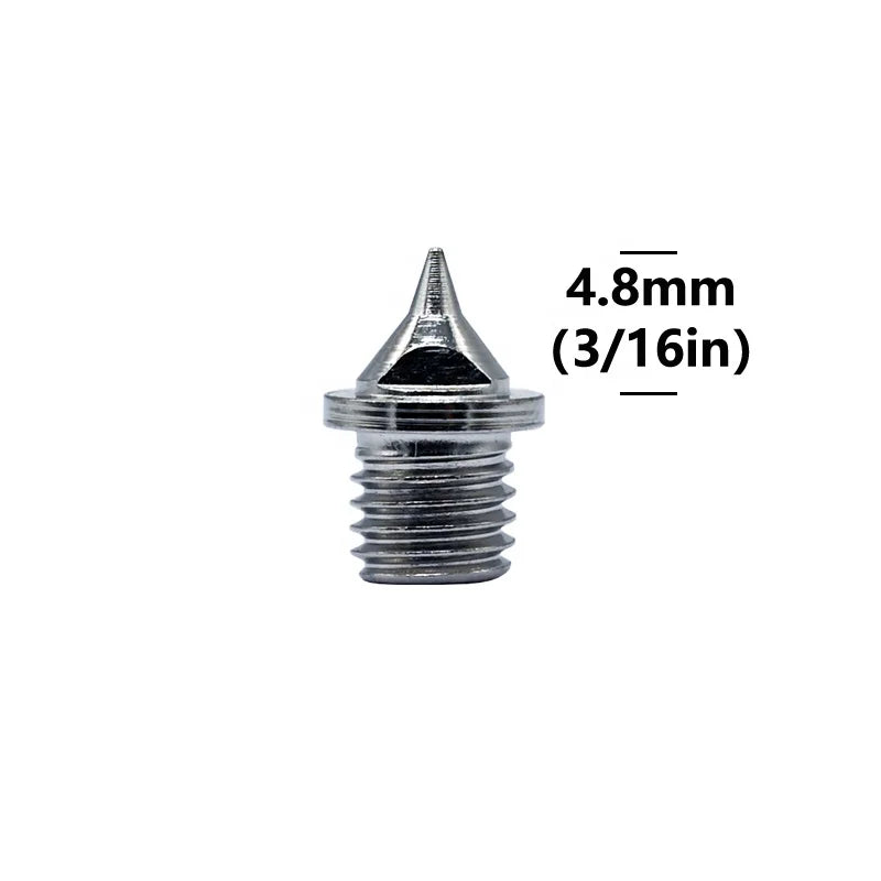 4.8mm 3/16" Length Track and Field Spikes Needle Track Spike Shoes Spike Replacements Steel for Track Sprint Cross Country
