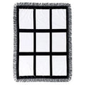 Qualisub Personalized 9 Panel Sublimation Blanket Sublimation blanket blank Perfect sublimation blanks DIY design