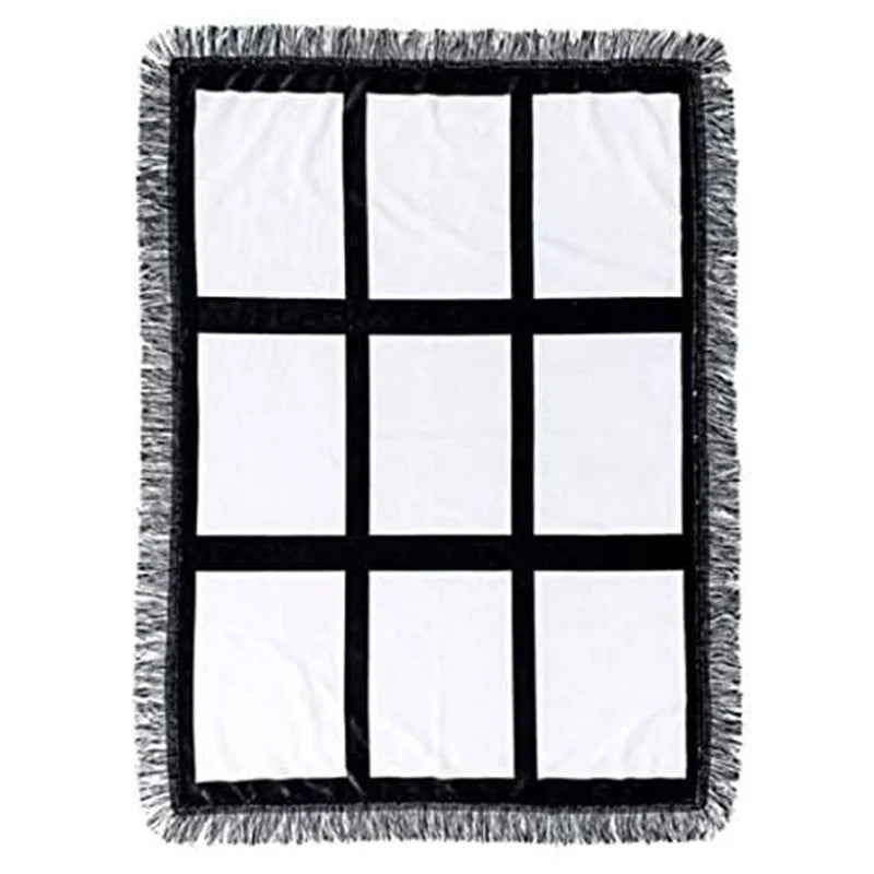 Qualisub Personalized 9 Panel Sublimation Blanket Sublimation blanket blank Perfect sublimation blanks DIY design