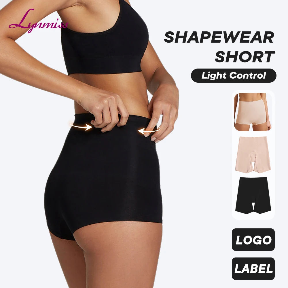 Women's Thin Woven Light Breathable Shapewear Control Panties Butt Lifter Waist Tummy & Butt Lifter Shorts Cotton Spandex