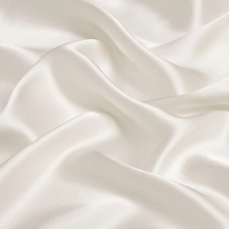 100% Pure Mulberry Silk 22mm Silvadur Plain Silk Charmeuse Fabric OEKO-TEX 100