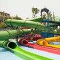 Professional Customization Water Park Equipment Fiberglass Water Slide Pool Slides