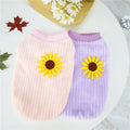 Wholesale Fashion Winter Fleece Floral Dog Clothes Warm
