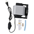 AC220-240V Aluminum Alloy Aquarium Air Pump Adjustable Oxygen Aerator Plastic Pond Pump Fish Tank Accessory