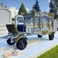 2025 Luxury Funeral Limousine Classic Hearse Car Popular Nigerian Style Electric Hearse Funeral Hearse Trailer for Sale