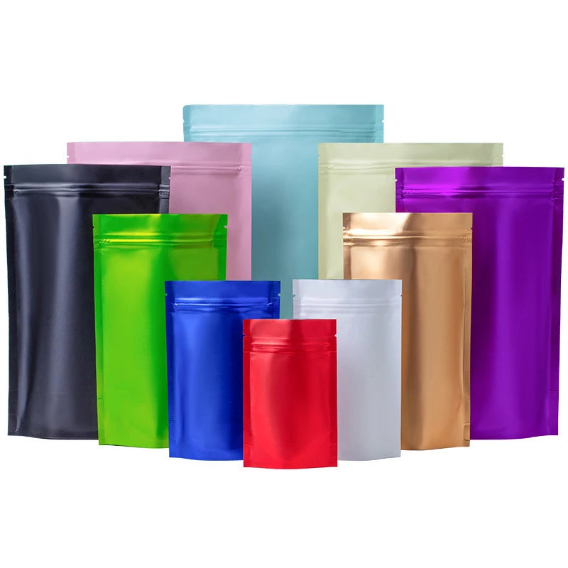 Custom Candy Mylar Bags Shaped Mylar Bags Ziplock Bags for Food Packaging