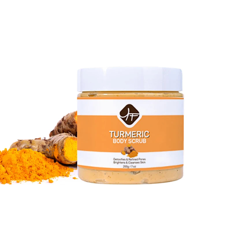 Natural Turmeric BODY SCRUB Private Label Brightening Exfoliating Scrub Whitening Original TURMERIC BODY SCRUB