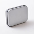 Custom Factory Sales Round Iron Gift Box with Heaven and Earth Laser Logo Rectangular Tinplate Cover for Candies and Candles