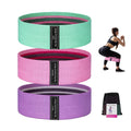 Zakerda Hip Booty Loop Bands Exercise Fabric Resistance Bands 3 Level Elastic Gym Fitness Yoga Bands Workout Body Building