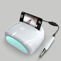 Powerful Strong E-file Nail Art Electric Brushless Motor Nail Drill New Arrival Professional Salon Manicure E File 35000RPM Pink