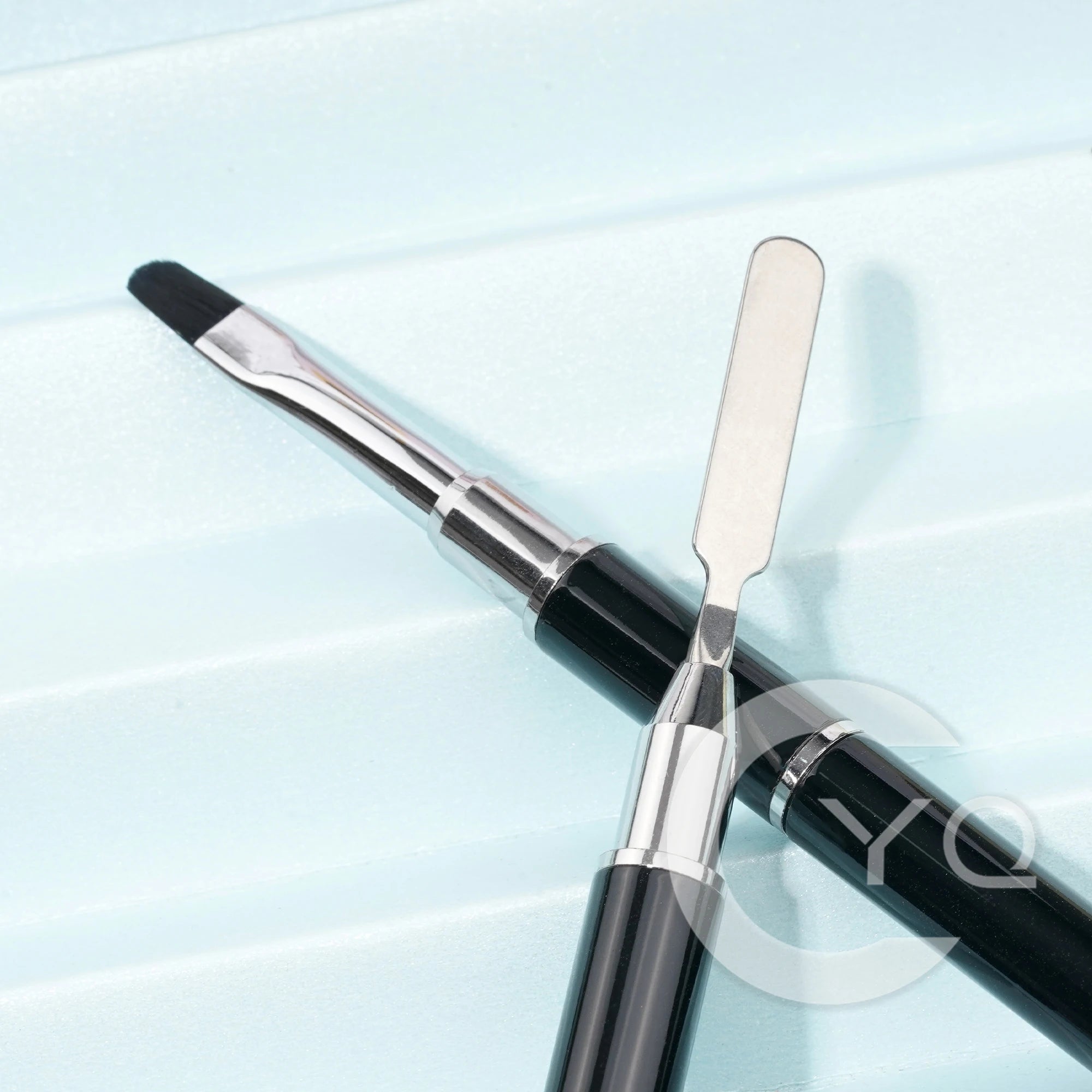 Crystal Quick Extension Double Head Nail Brush Phototherapy Multifunction Manicure Light Therapy Pen Adhesive Nail Art Brush