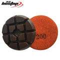 Wholesale 3 Inch Customized OEM Concrete Resin Diamond Polishing Pad 10mm Thickness Abrasive Pad