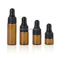 Hot Sale Packaging 5ml 10ml 30ml Clear Amber Glass Dropper Roller Bottles Essential Oil Bottle Glass Dropper Bottle