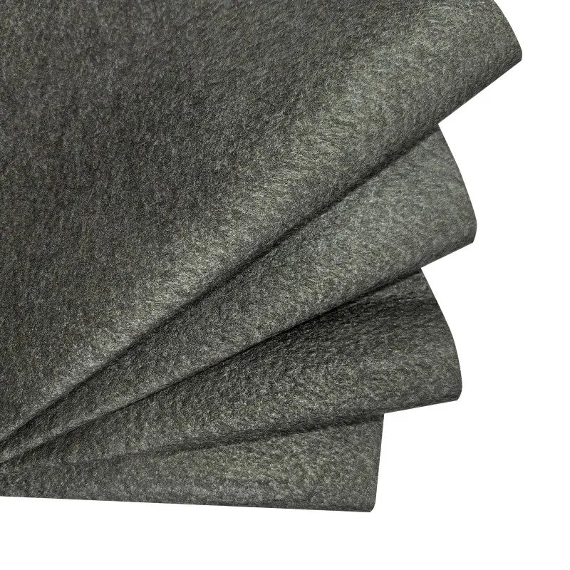 Black/Beige Color Breathable and Waterproof Needle-Punched Nonwoven Textile Fabric for Sofa Material