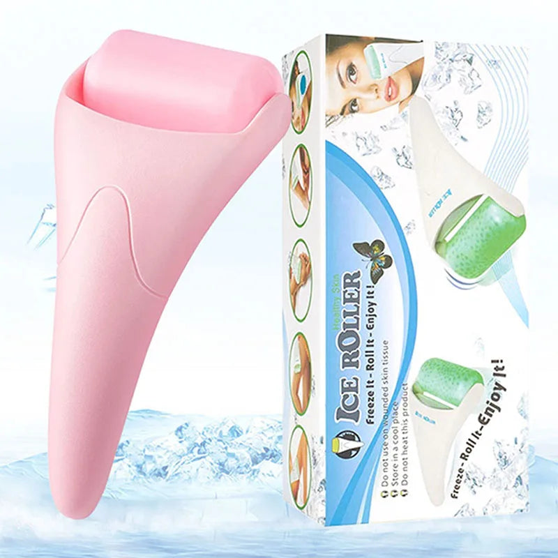 CE Certified Cooling Beauty ICE Roller for Face & Body Whitening Reduces Wrinkles Dark Circles Relieves Redness