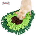 Hot Sale Interactive Dog Nose Work Training Snuffle Mats Soft Fleece Plush Wool Bed Blanket with Animal Pattern for Feeding