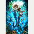 5D Portrait Drills Wholesale DIY Diamond Painting Full Canvas Painting Rhinestone Embroidery Cross Stitch Kit Mosaic Home Decor