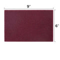 Local Stock in US - 25 Pack  6" X 9" Maroon General Purpose FINE Scuff Pads Automotive Surface Prep