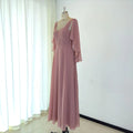 TEENYEE Wholesale Manufacturers Dusty Pink Bridesmaid Dresses Sleeveless  Asymmetrical Bridesmaid Dress Elegant 2026