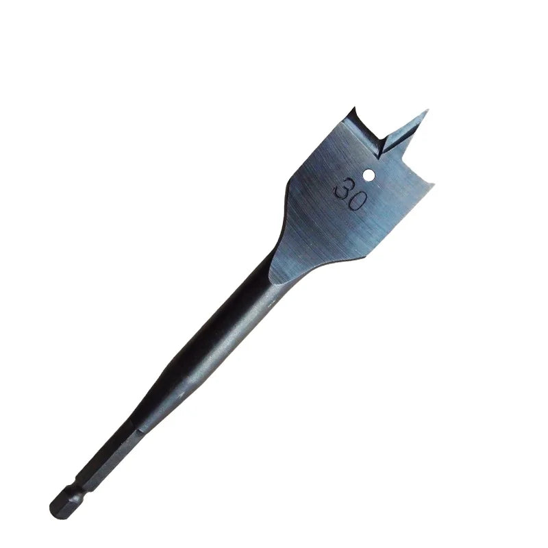 Profi Heavy Duty Spade Drill Bit for Wood Working High Speed with Quick Change Shank Black Oxide Finish Customizable Size