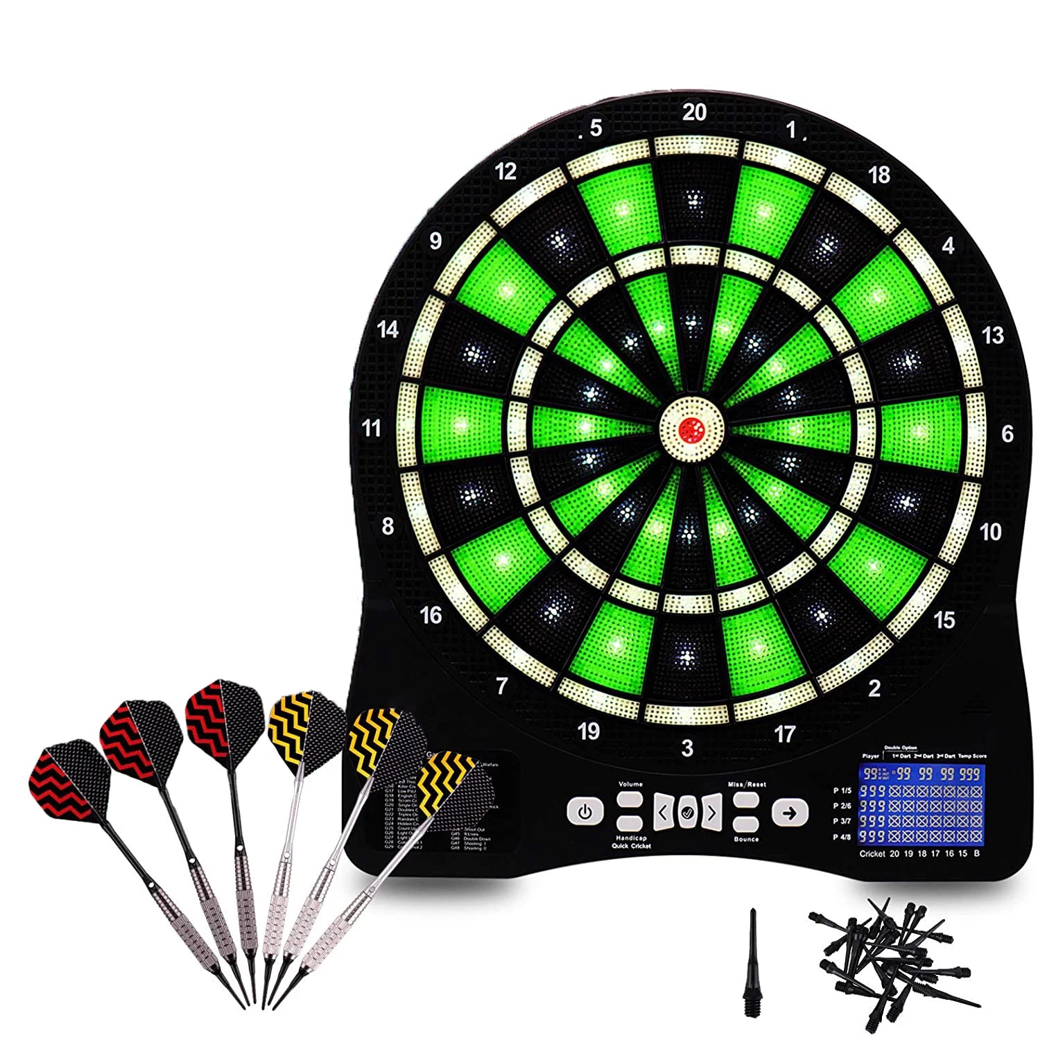 Win.max Best Home Wholesale Indoor Smart Electronic Dart Game Board 6 Plastic Darts Customizable Family Bars Safety 48 Games