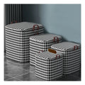 Factory Direct Sale Popular Cabinet Foldable Linen Fabric Dustproof Kids Storage Bags with Lid 100L/140L/180L Capacity