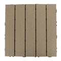 Wpc Diy Board Decking Tile Wood Plastic Composite Wpc Decking Flooring Easy Install Decking XF-N001 300*300*25 mm