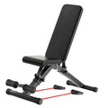 Home Full-body Exercise Workout Incline/Decline Bench Adjustable Folding Strength Training Bench Press