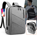 Waterproof Fashion Oxford Large Capacity School Laptop Backpack with USB Charging Port