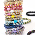 GT Hot Selling Simple Fashion Colorful Rubber Korean Elastic Hair Ring Hair Ties Elastic Hair Band for Women