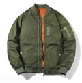 Custom Pilot Flight Bomber Jacket Fashion Windproof Padded Thick Baseball Coat Oversized Jacket